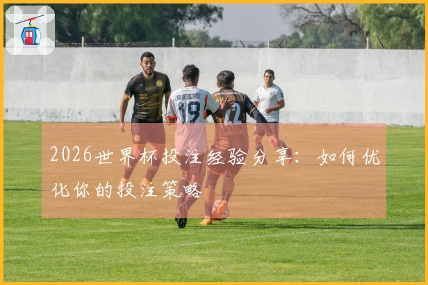 2026世界杯投注经验分享：如何优化你的投注策略